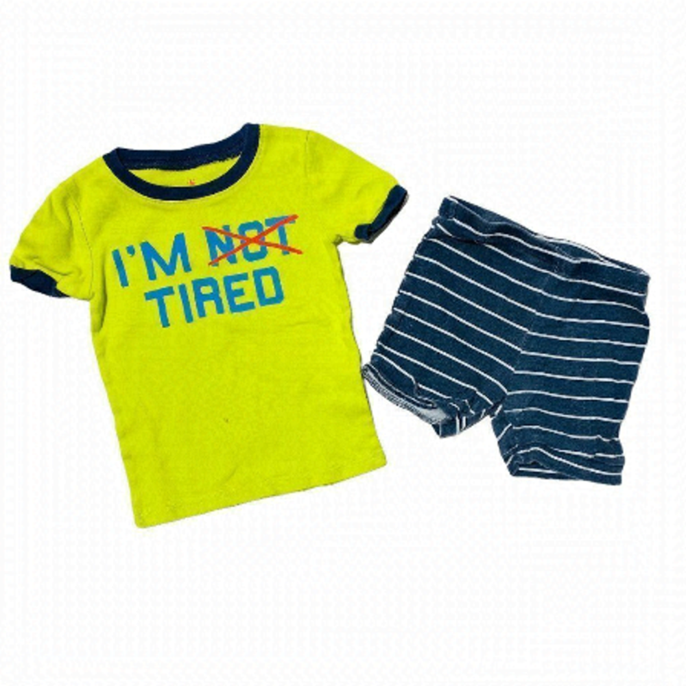 𝅺joe Fresh I'm Not Tired Summer 2-Piece PJ Set